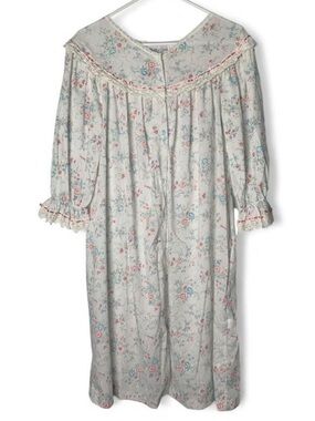 VTG Willow Creek Cottagecore Floral Nightgown Small USA